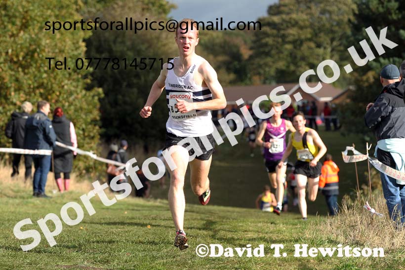 Junior mens 2021 National Cross Country Relays, Berry Hill Park, Mansfield. Photo: David T. Hewitson/Sports for All Pics